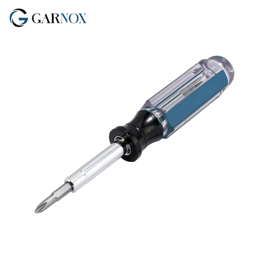 Garnox 8-Inch Multi-Bit Screwdriver