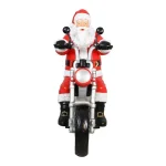 1.5m Santa On Motorbike Commercial Christmas Display Prop - Image 3