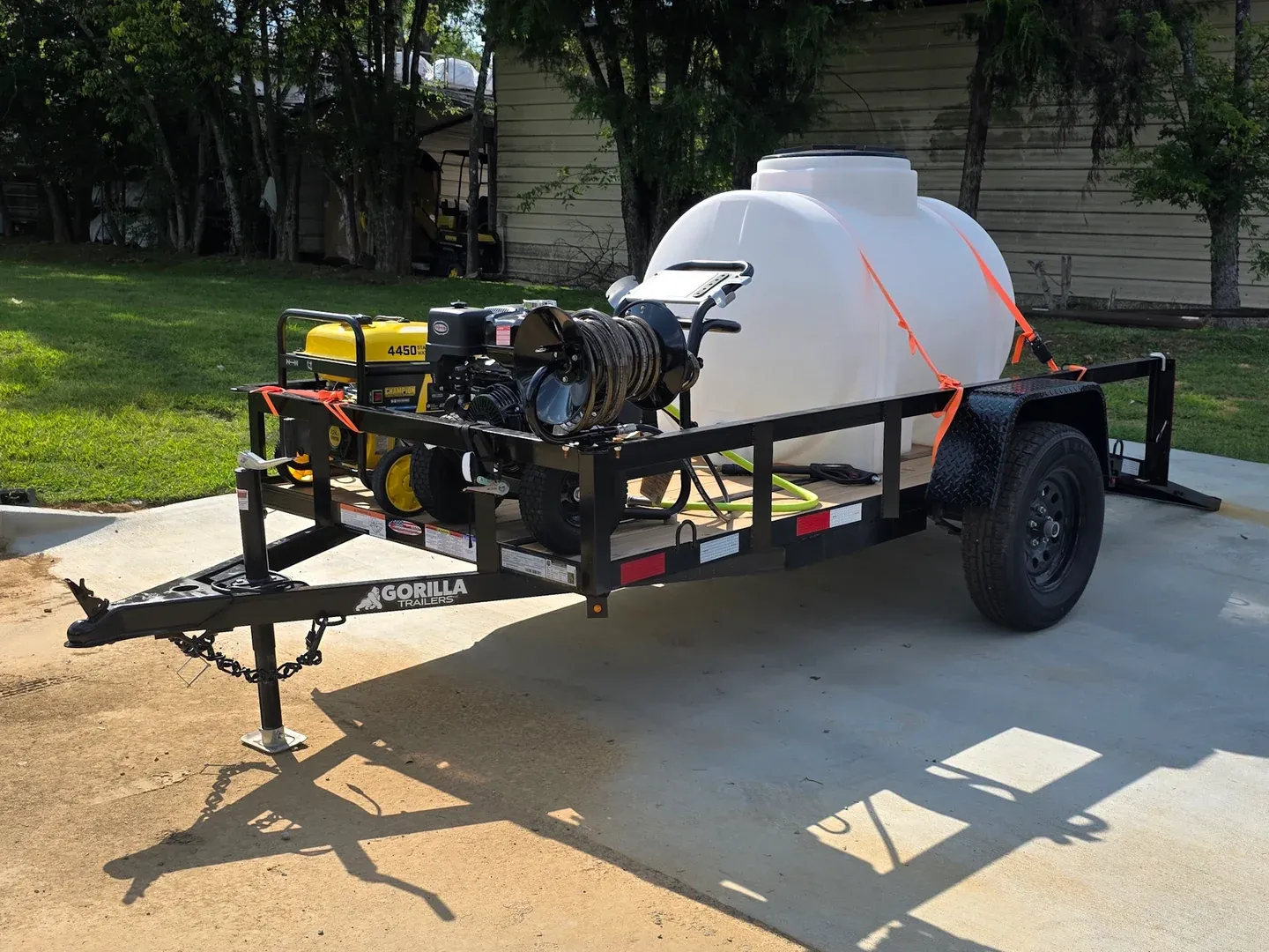 Simpson Pressure Washer 4200 PSI 11.7hp Honda Utility Trailer Package Deal - Image 7