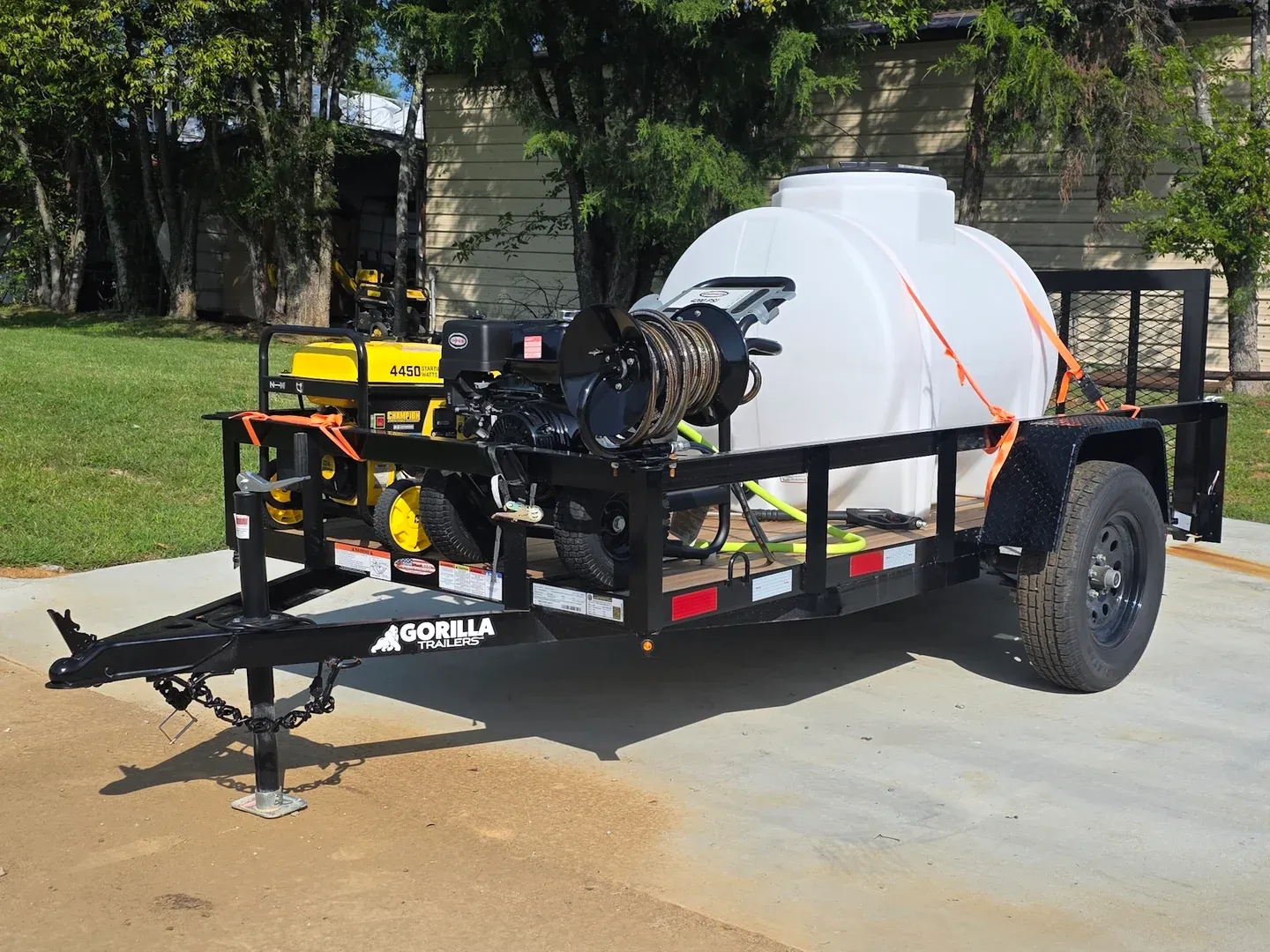 Simpson Pressure Washer 4200 PSI 11.7hp Honda Utility Trailer Package Deal - Image 11