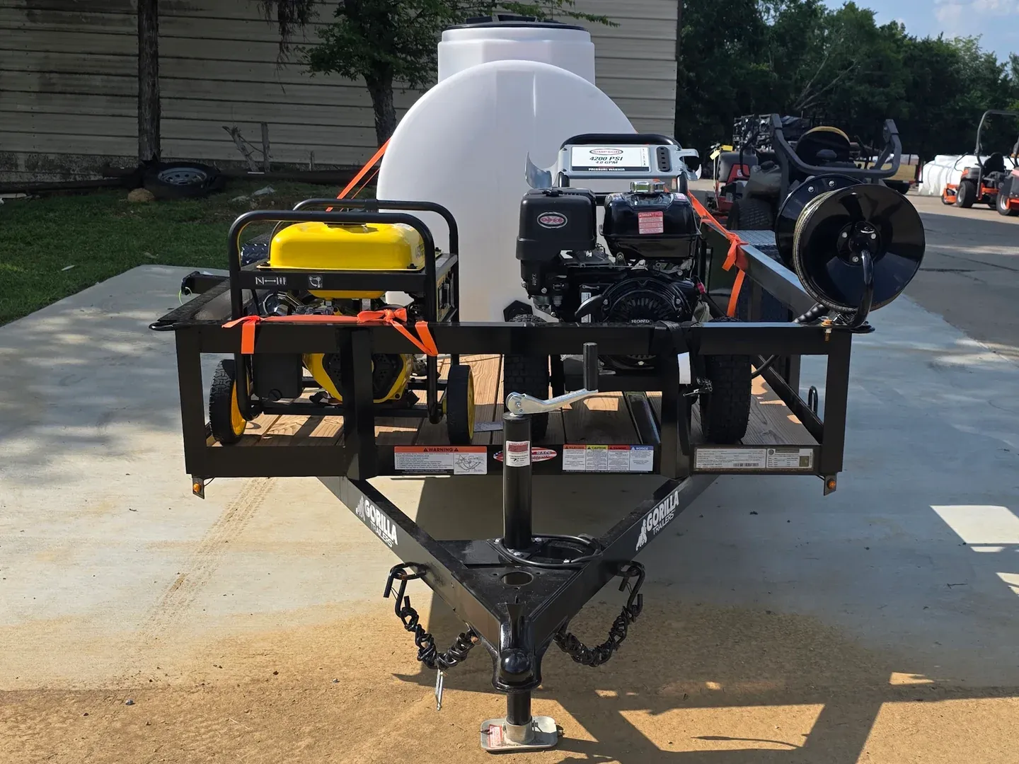 Simpson Pressure Washer 4200 PSI 11.7hp Honda Utility Trailer Package Deal - Image 6