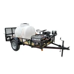 Simpson Pressure Washer 4200 PSI 11.7hp Honda Utility Trailer Package Deal
