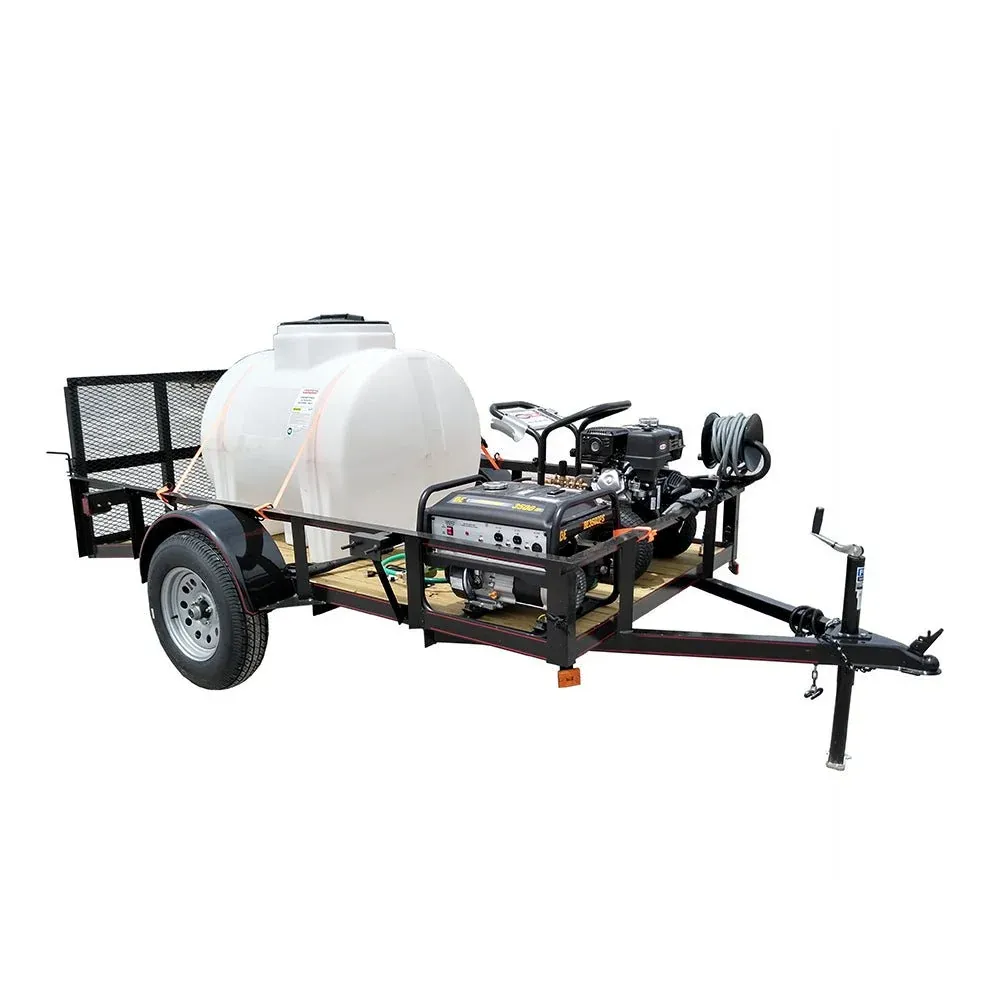 Untitled-1_23768502-0a88-49e4-92c2-eae634dafe96-1.webp Simpson Pressure Washer 4200 PSI 11.7hp Honda Utility Trailer Package Deal - Image 1