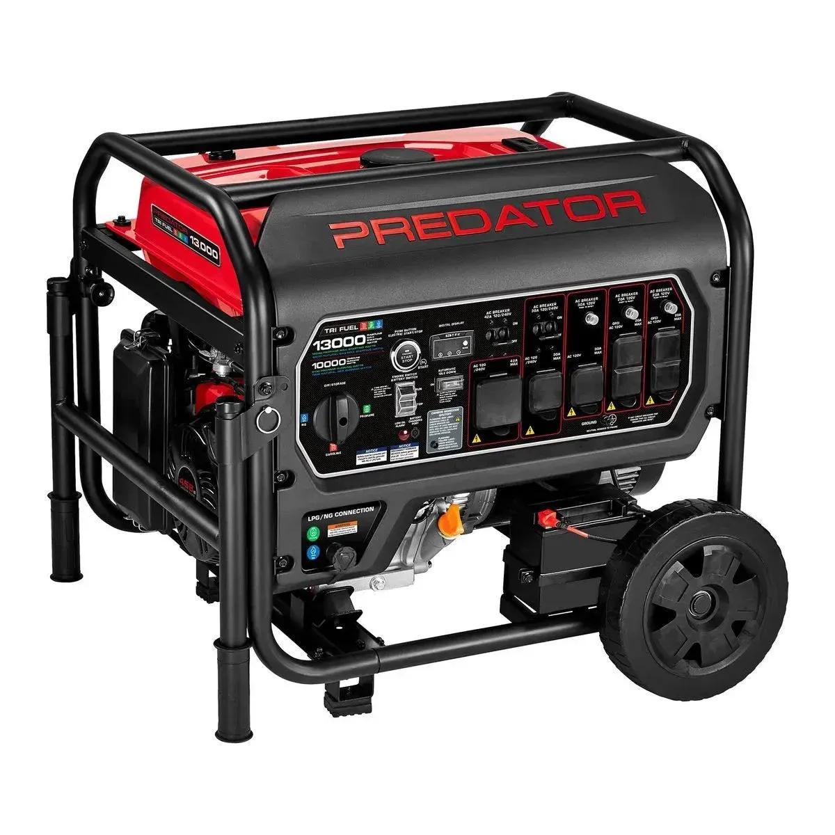 bian-product-47-image-1.webp Predator 13,000 Watt Tri-Fuel Portable Generator With Remote Start And Co Secure Technology - Image 1