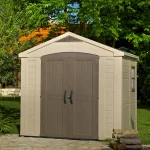 Keter Factor Shed 8x6ft - Brown