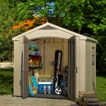 Keter Factor Shed 8x6ft - Brown - Image 2