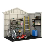 Keter Factor Shed 8x6ft - Brown - Image 3