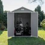 Manor 6 ft. W x 8 ft. D Apex Outdoor Garden Shed - Image 4