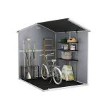 Manor 6 ft. W x 8 ft. D Apex Outdoor Garden Shed - Image 5