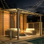 Mandalc Pergola with Canopy - Image 5