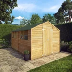 Mercia 12 x 8ft Overlap Apex Shed - Image 2
