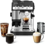 Ninja Luxe Caf Mini Espresso Machine & Drip Coffee Maker with Built-in Grinder