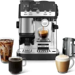Ninja Luxe Caf Mini Espresso Machine & Drip Coffee Maker with Built-in Grinder