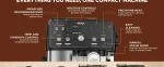 Ninja Luxe Caf Mini Espresso Machine & Drip Coffee Maker with Built-in Grinder - Image 7