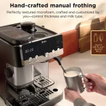 Ninja Luxe Caf Mini Espresso Machine & Drip Coffee Maker with Built-in Grinder - Image 4