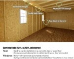 Best Barns Springfield Wood Shed Kit - Image 7